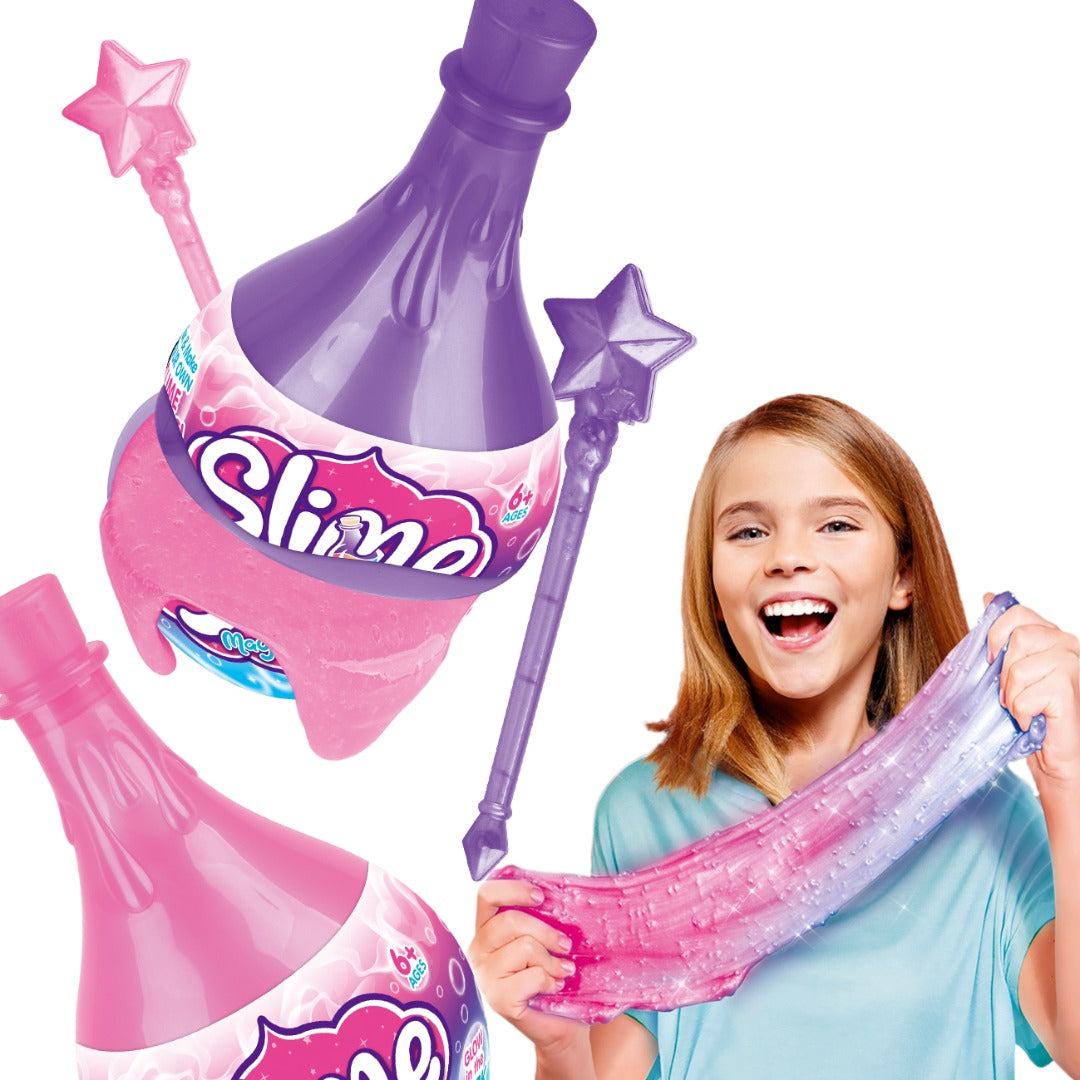 Personalized Funny Stress Relief Kid Diy Crystal Slime Making Kit Diy Toy Set Accessories Toy Funny Gift Set For Girls Boys Toys Kids Kits Art Craft Aged 6+ one bottle supplied