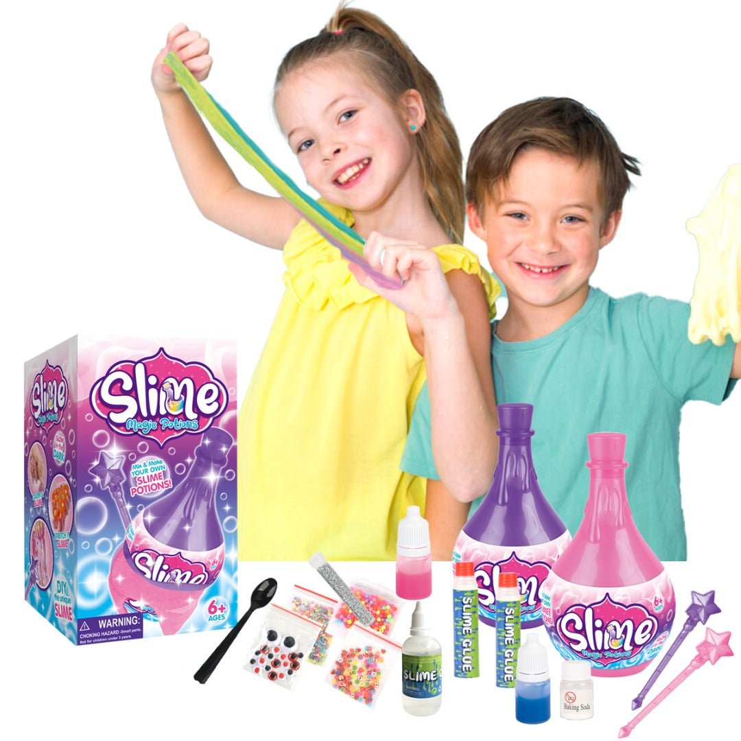Personalized Funny Stress Relief Kid Diy Crystal Slime Making Kit Diy Toy Set Accessories Toy Funny Gift Set For Girls Boys Toys Kids Kits Art Craft Aged 6+ one bottle supplied