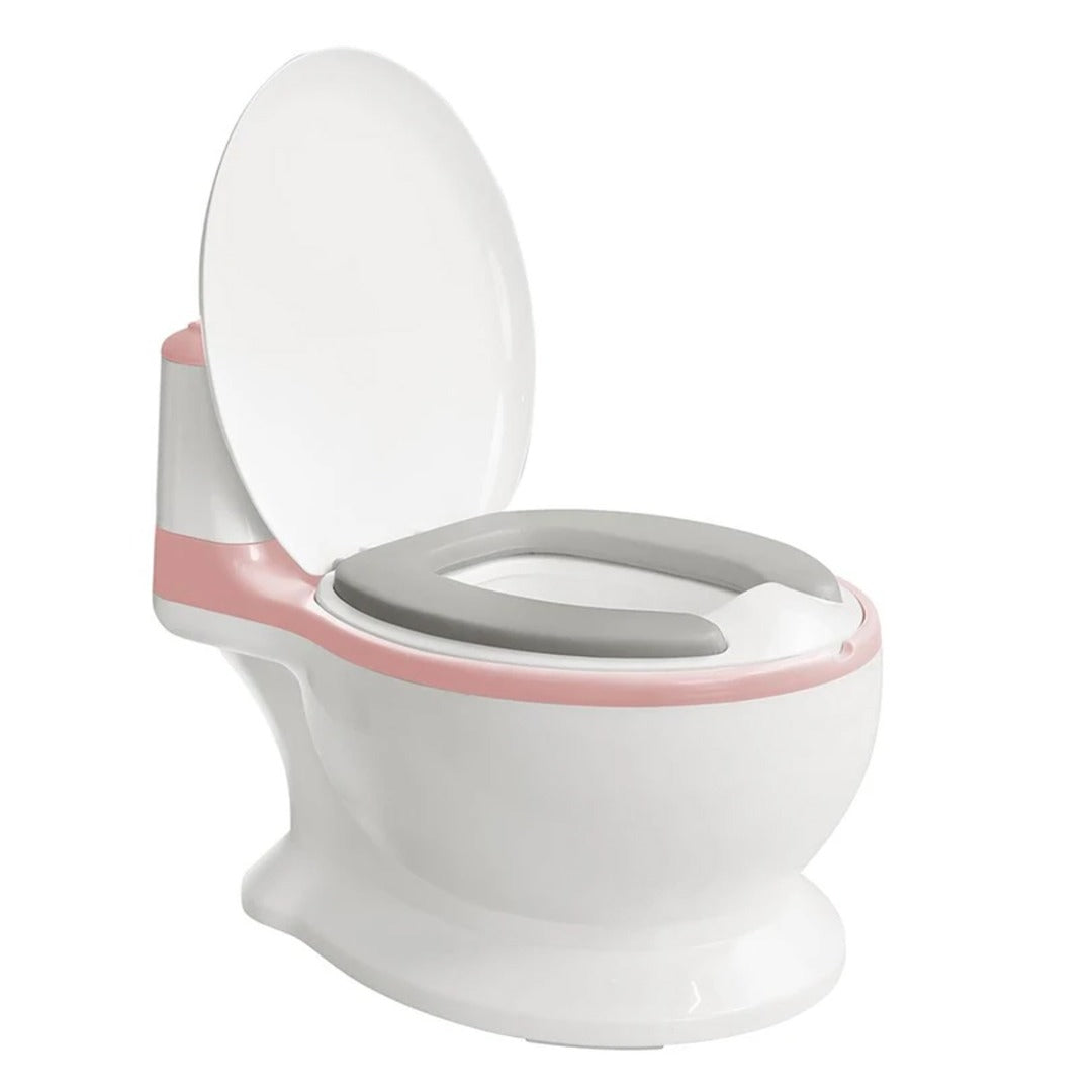 Coo11 Kids Potty Training Seat|Travel Potty Toilet Seat|Removable Bowl|Soft PU Cushion|Suitable Gift for 18+ Months Toddlers and Kids (Pink)