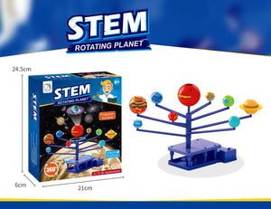 Sobebear Combo Pack- Planets Solar System Science Astronomy Space Planets Exploration Model Platinum Projector Toy with Garden Maze Planter Fun Science STEM Plant Growing for Girls & Boys Age 8+ Year
