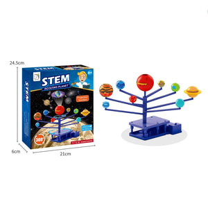 Sobebear Combo Pack- Planets Solar System Science Astronomy Space Planets Exploration Model Platinum Projector Toy with Garden Maze Planter Fun Science STEM Plant Growing for Girls & Boys Age 8+ Year