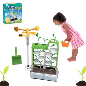 Sobebear Combo Pack- Planets Solar System Science Astronomy Space Planets Exploration Model Platinum Projector Toy with Garden Maze Planter Fun Science STEM Plant Growing for Girls & Boys Age 8+ Year