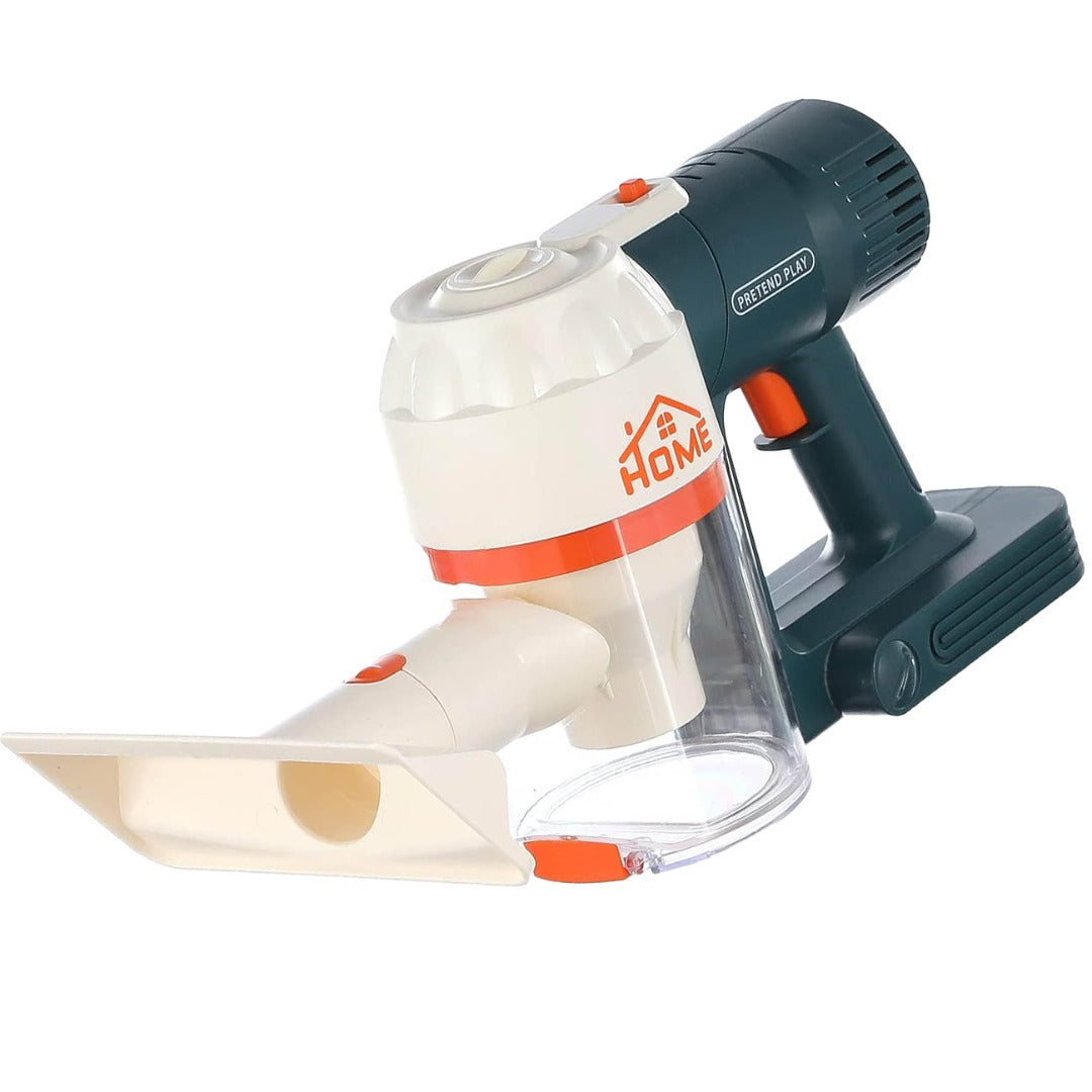 Coo11 Kids 3 in1 Kitchen Housekeeping Vacuum Cleaners and Kitchen Pretend Play Toy Housekeeping Tools Home Cleaning Accessories Toy for Kids 3 Years and Up
