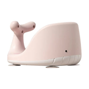 COO11 Baby Bath seating Dolphin Shaped Portable Seat for Sit Up From 6 to 36 Months Old Infant New Born Breathable Rubber Soft with Back Support Chair Blue (Pink)