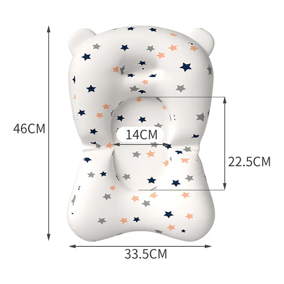 Baby Bath Pad Bathtub Support Cushion Lounger Insert for Newborn Non-slip Comfort Infant Bather Floating Bathtub Cushion Sling Shower Bathing Tub Support Seat Mat Bed Baby Bath Pillow for Baby 0-12M