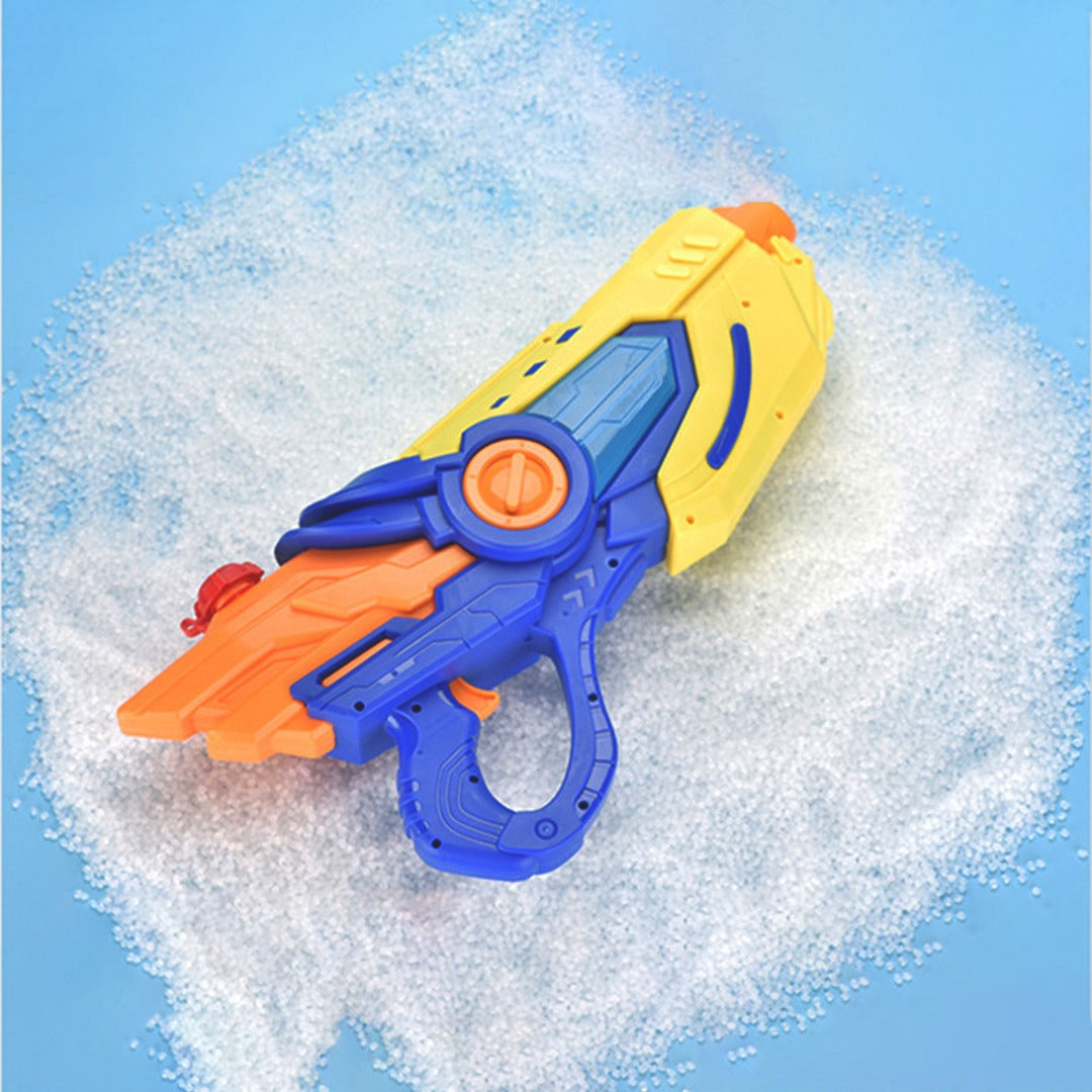 Coo11 45CM Kids Electric Water Gun, Powerful Water Pistol with 600ml Large Capacity, 33ft Long Range, Cool LED Light Leak-Proof, Water Blaster Gun for Summer Pool Party Beach (Blue)