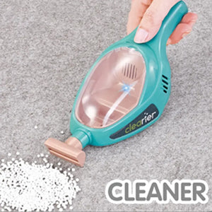 Coo11 Kids Cleaning Set Realistic Vacuum Cleaner for Toddlers, Kids Home Cleaning Cart Portable, detachable Trolley, Broom Dust Pan Learning Gift for Toddlers for Age 3+ Years