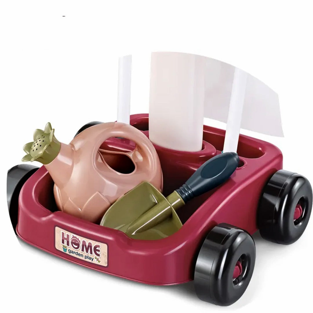 Sobebear Kids Gardening Toy Set, Gardening Tools Set with Realistic Gardening Accessories, Fun, Educational & Learning Game Play Set Perfect for Boys & Girls 3+ Years (Multicolor)