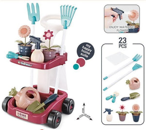 Sobebear Kids Gardening Toy Set, Gardening Tools Set with Realistic Gardening Accessories, Fun, Educational & Learning Game Play Set Perfect for Boys & Girls 3+ Years (Multicolor)