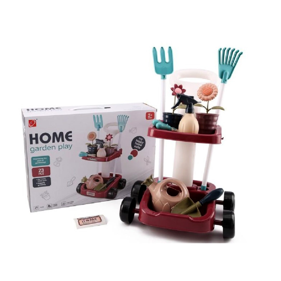Sobebear Kids Gardening Toy Set, Gardening Tools Set with Realistic Gardening Accessories, Fun, Educational & Learning Game Play Set Perfect for Boys & Girls 3+ Years (Multicolor)