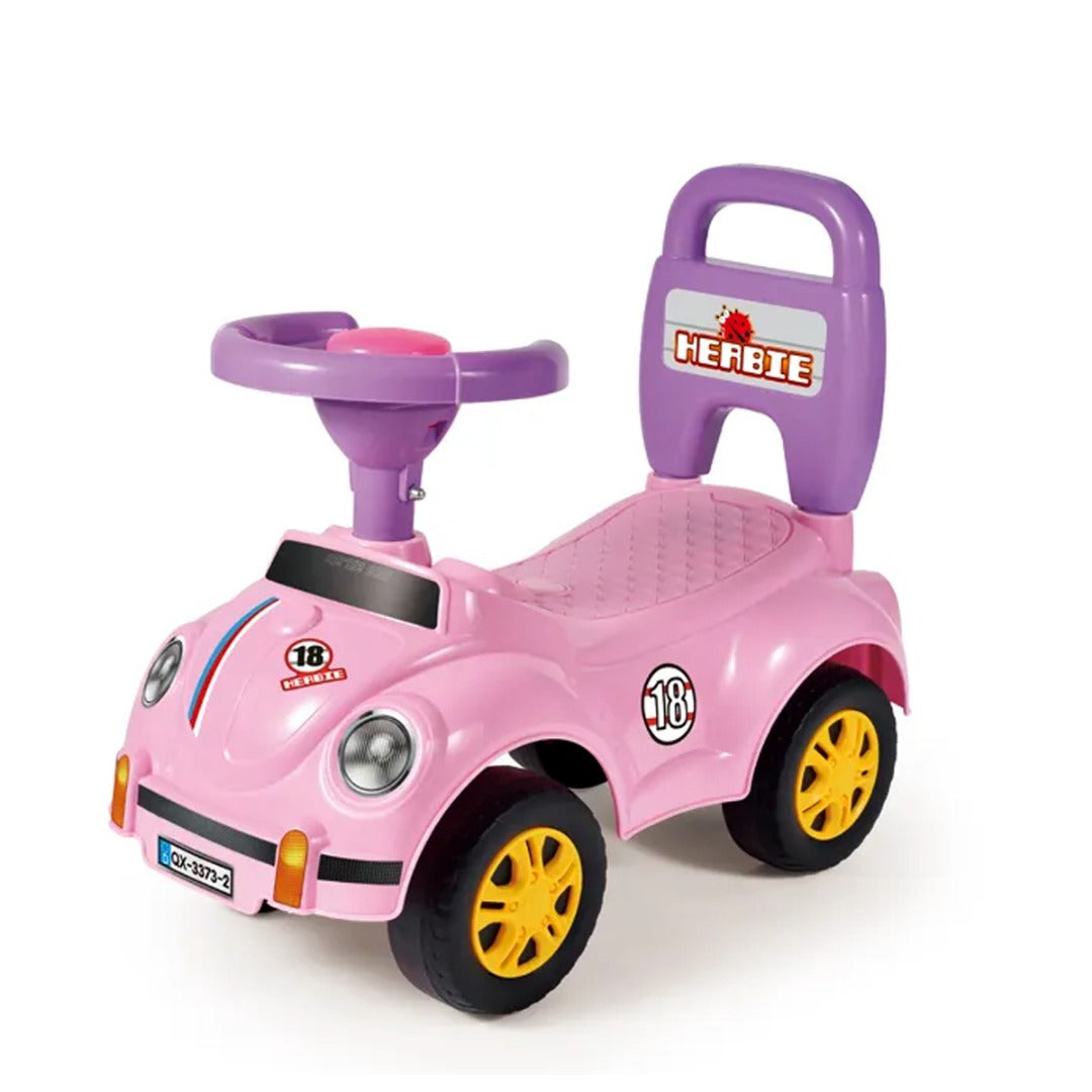 Coo11 Kids Ride-on Push Car 4 Wheel Push Car Fun Animal Design with Music & Sound Toy