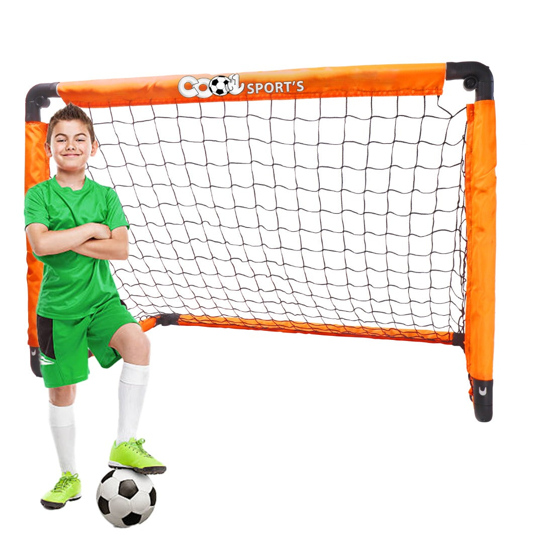 Kids Adults Foldable football Goal soccer net Sport training Kit Playset Girls  Boys, 3+ Year