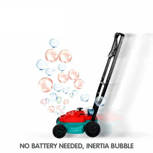 Coo11 8 Pcs Kids Bubble Lawn Mower Machine Garden Tools Toy Set with Light & Music