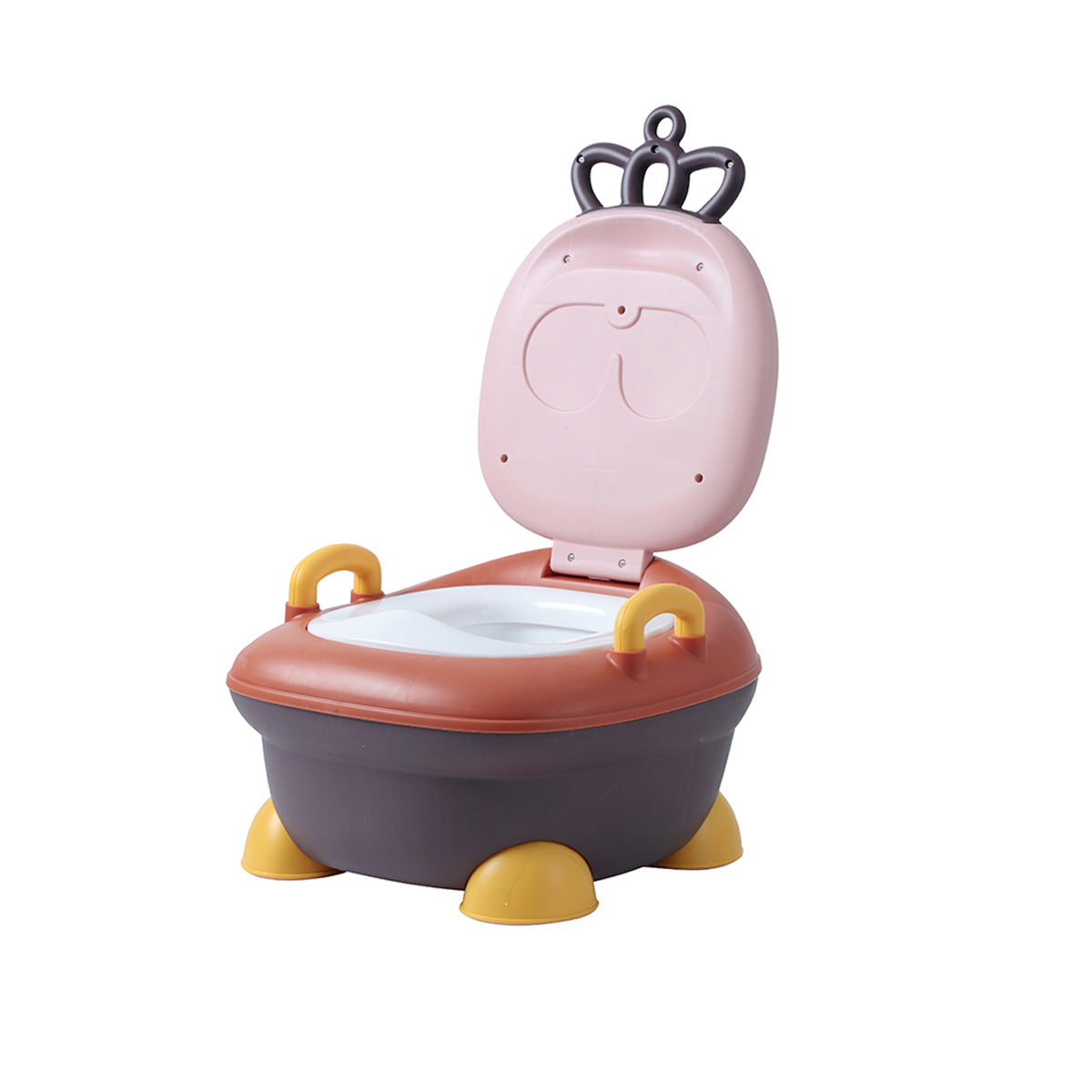 COO11 Potty Trainer Toddlers Toilet Chair Seat For Kids, Anti-Slip, Easy to Carry, Portable, Comfortable, Travel Convenient, Easy to Clean Perfect Potty Seats for Boys & Girls, Suitable for 1+ (Blue)