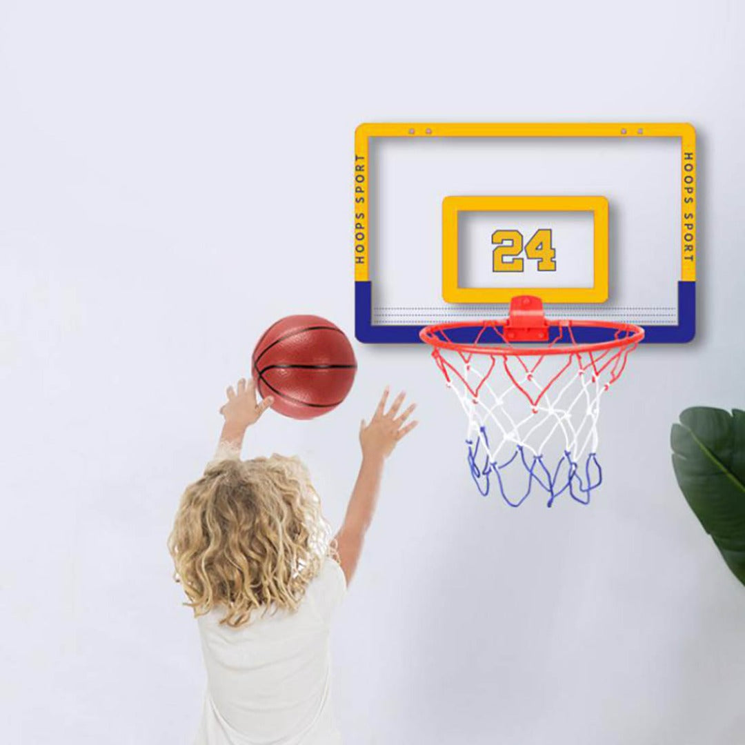 Coo11 Children's Mount Wall Basketball Board, Adjustable Sport Game Play Set, Suitable for Indoor and Outdoor, Perfect Gift for Boys & Girls, Suitable for 3+