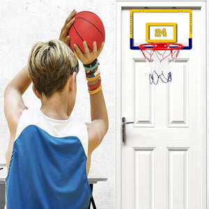 Coo11 Children's Mount Wall Basketball Board, Adjustable Sport Game Play Set, Suitable for Indoor and Outdoor, Perfect Gift for Boys & Girls, Suitable for 3+
