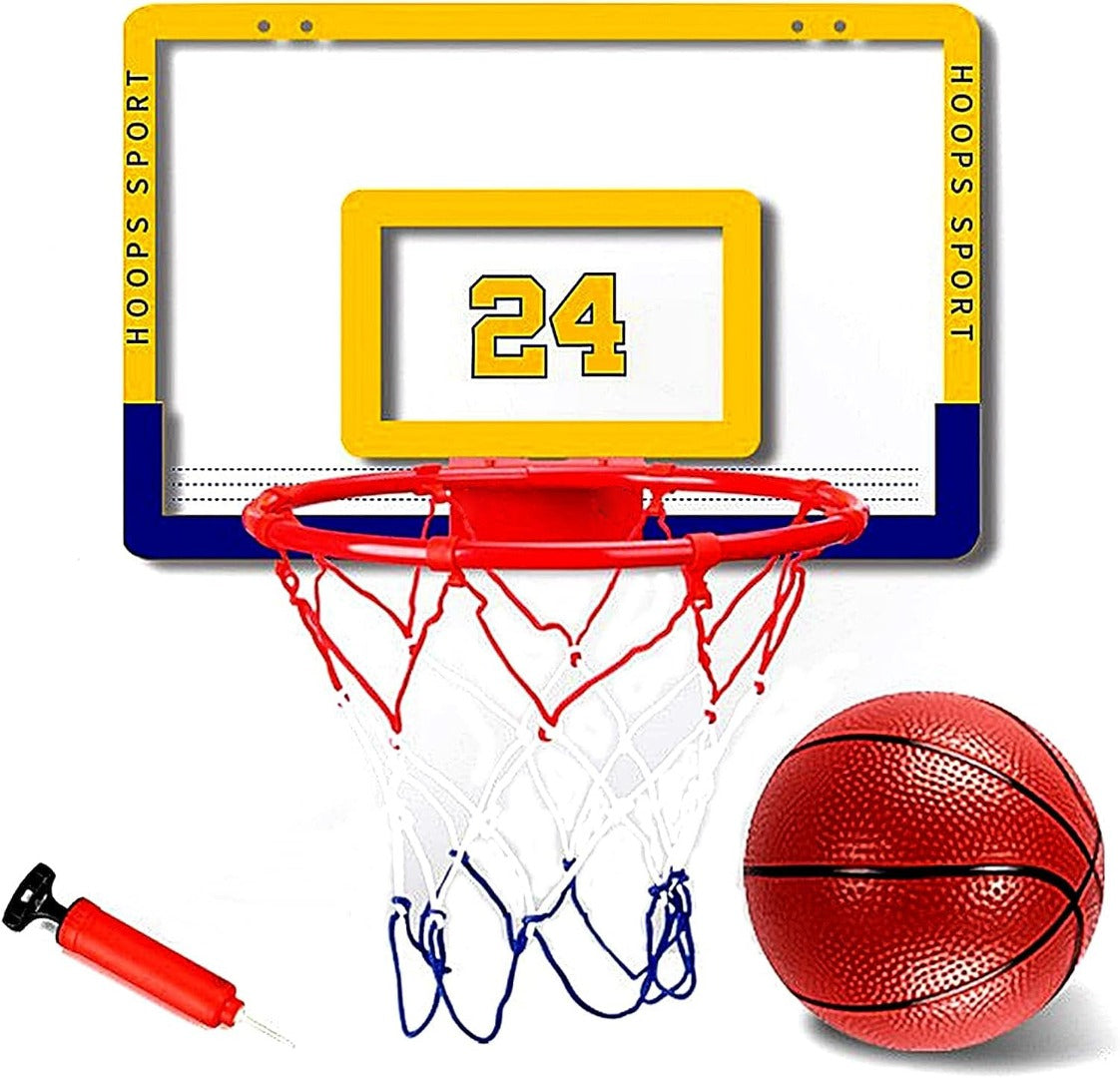 Coo11 Children's Mount Wall Basketball Board, Adjustable Sport Game Play Set, Suitable for Indoor and Outdoor, Perfect Gift for Boys & Girls, Suitable for 3+