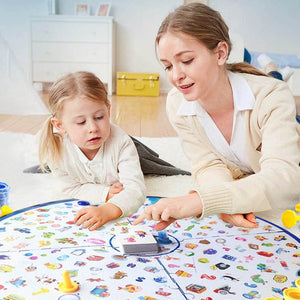 Small Reconnaissance War Search Graph Mental War Observation Reaction Force Interactive Card Game - Best Party Games. Super Fun Game For Families, Teens, And Adults-the Little Detective Looked For The Picture