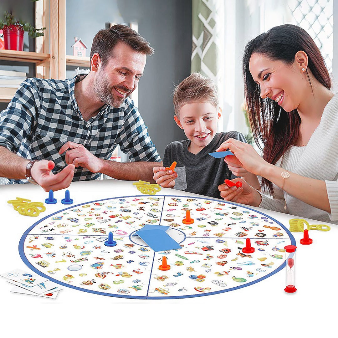 Small Reconnaissance War Search Graph Mental War Observation Reaction Force Interactive Card Game - Best Party Games. Super Fun Game For Families, Teens, And Adults-the Little Detective Looked For The Picture