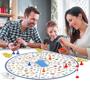 Small Reconnaissance War Search Graph Mental War Observation Reaction Force Interactive Card Game - Best Party Games. Super Fun Game For Families, Teens, And Adults-the Little Detective Looked For The Picture