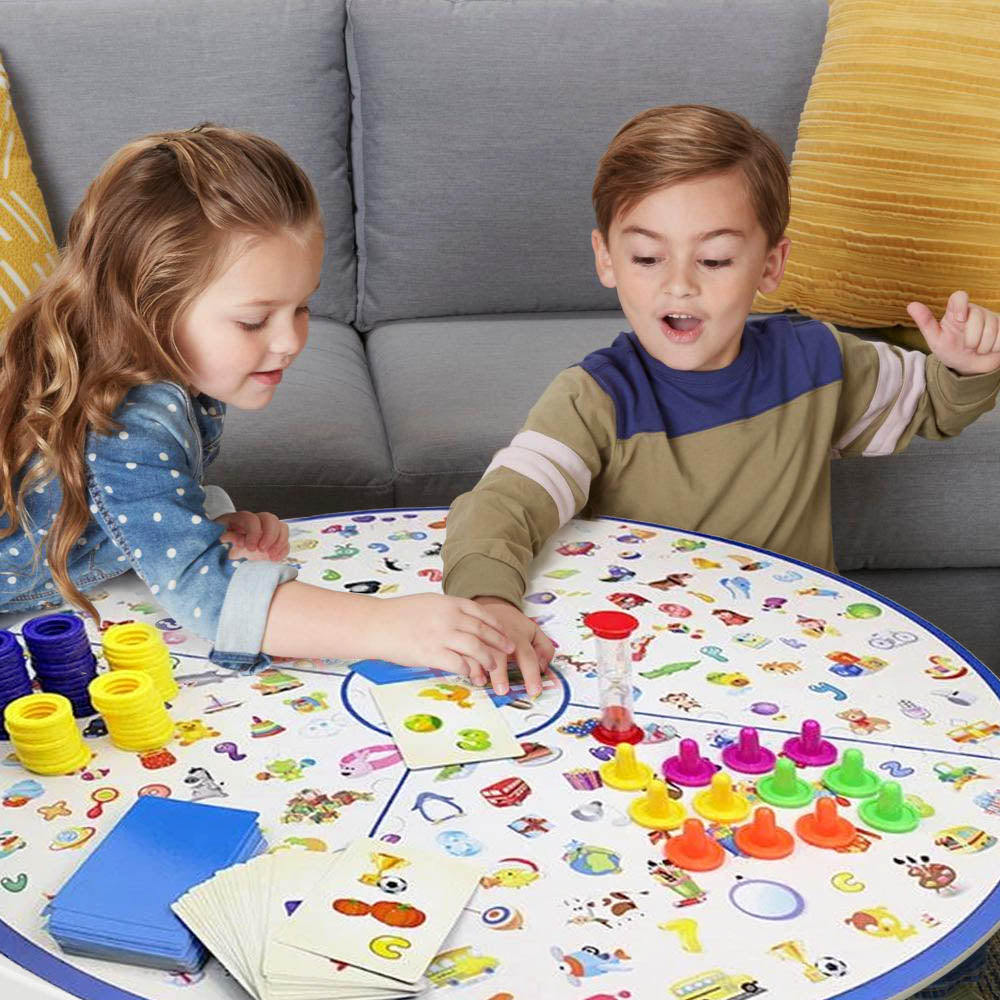 Small Reconnaissance War Search Graph Mental War Observation Reaction Force Interactive Card Game - Best Party Games. Super Fun Game For Families, Teens, And Adults-the Little Detective Looked For The Picture