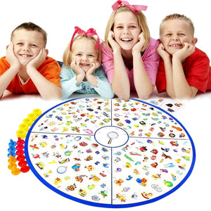Small Reconnaissance War Search Graph Mental War Observation Reaction Force Interactive Card Game - Best Party Games. Super Fun Game For Families, Teens, And Adults-the Little Detective Looked For The Picture