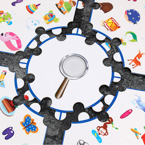 Small Reconnaissance War Search Graph Mental War Observation Reaction Force Interactive Card Game - Best Party Games. Super Fun Game For Families, Teens, And Adults-the Little Detective Looked For The Picture