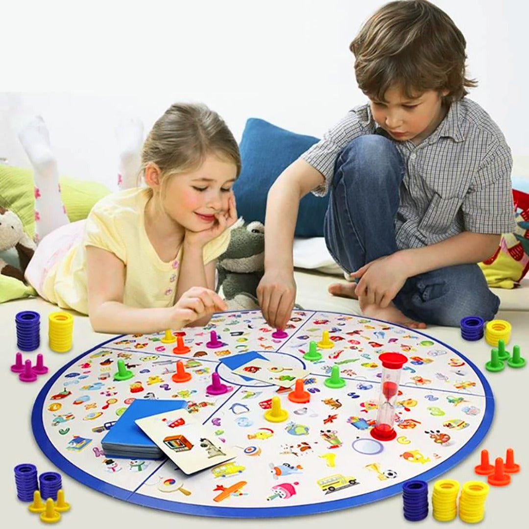 Small Reconnaissance War Search Graph Mental War Observation Reaction Force Interactive Card Game - Best Party Games. Super Fun Game For Families, Teens, And Adults-the Little Detective Looked For The Picture