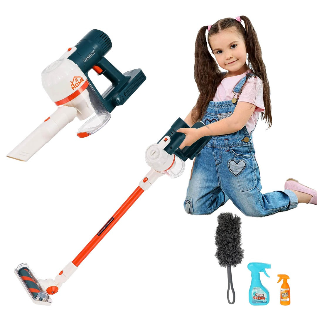 Kids Household home Appliances Educational Pretend Play Toy Simulation Vacuum Cleaner With Music Light - Toy Vacuum Cleaner Toy Vacuum Cleaner For Children With High Fun Factor
