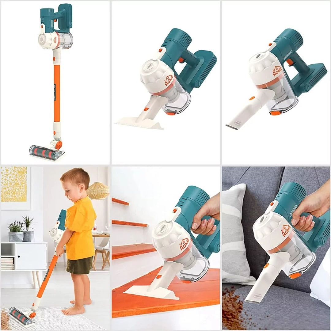 Kids Household home Appliances Educational Pretend Play Toy Simulation Vacuum Cleaner With Music Light - Toy Vacuum Cleaner Toy Vacuum Cleaner For Children With High Fun Factor