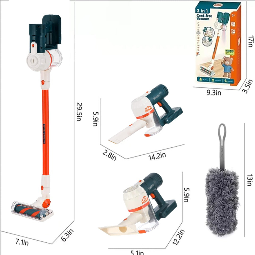 Kids Household home Appliances Educational Pretend Play Toy Simulation Vacuum Cleaner With Music Light - Toy Vacuum Cleaner Toy Vacuum Cleaner For Children With High Fun Factor