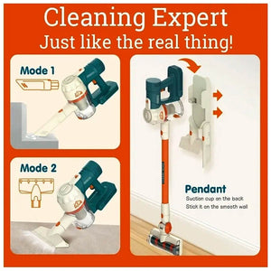 Kids Household home Appliances Educational Pretend Play Toy Simulation Vacuum Cleaner With Music Light - Toy Vacuum Cleaner Toy Vacuum Cleaner For Children With High Fun Factor