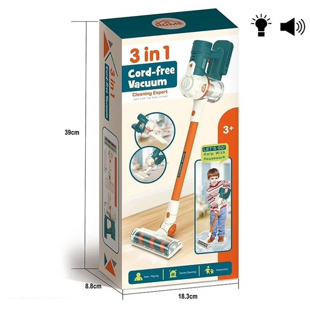 Kids Household home Appliances Educational Pretend Play Toy Simulation Vacuum Cleaner With Music Light - Toy Vacuum Cleaner Toy Vacuum Cleaner For Children With High Fun Factor