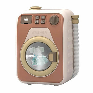 Washing Machine With Light And Music I Washing Programmer And Original Sounds I Works With Or Without Water I Toy For Children Aged 3 Years And Up - Interactive & Realistic With Sounds- Pretend Play Appliance For Kids