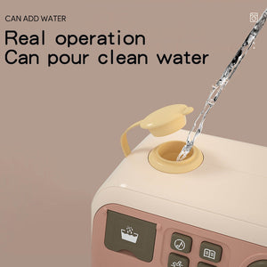 Washing Machine With Light And Music I Washing Programmer And Original Sounds I Works With Or Without Water I Toy For Children Aged 3 Years And Up - Interactive & Realistic With Sounds- Pretend Play Appliance For Kids