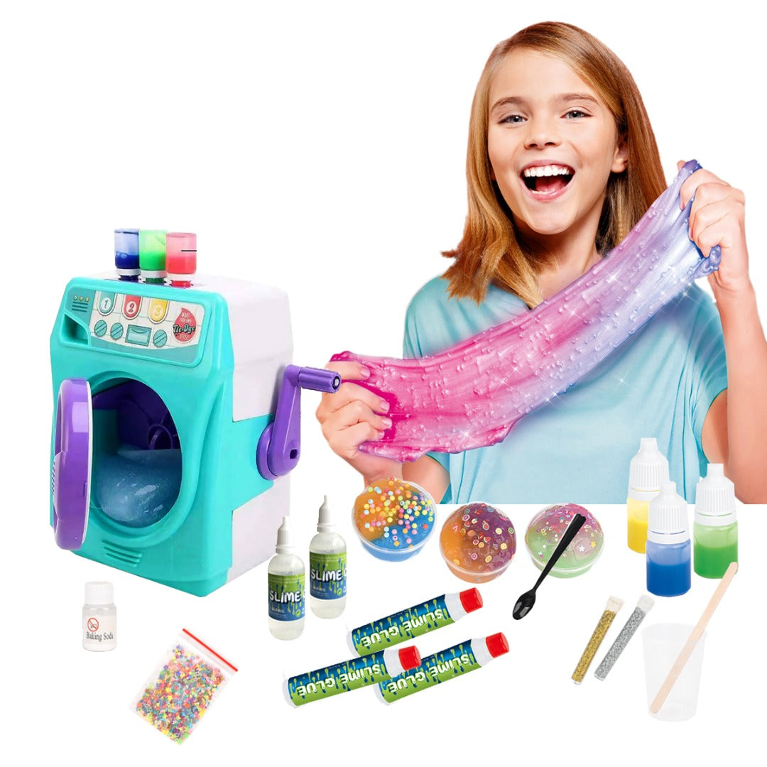 Hot Selling Release Stress Sensory Toys Machine Diy Slime Making Kit Set Accessories Toy Funny Gift Set For Girls Boys Toys Kids Kits Art Craft Aged 6+