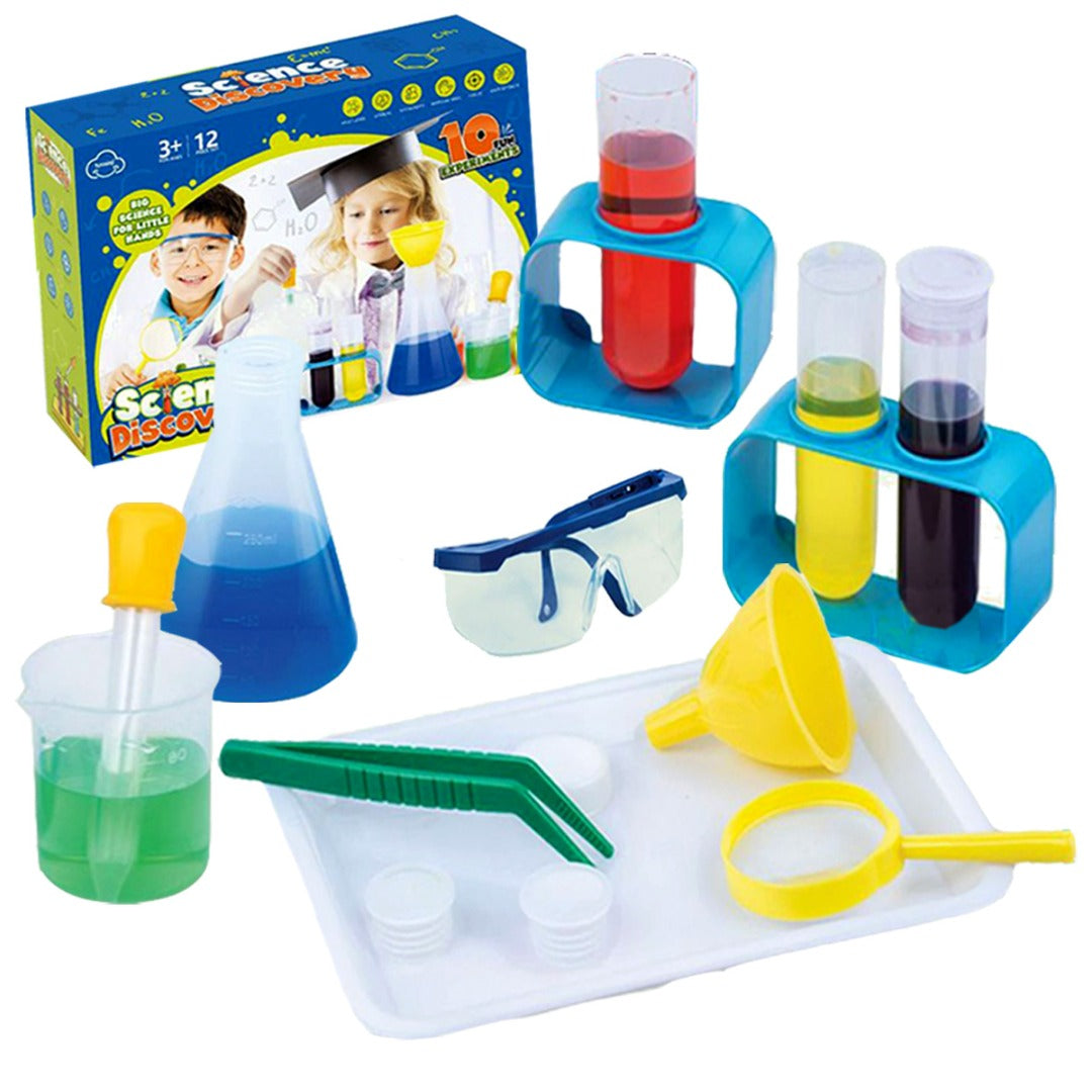 Chemical Experiments Contained Child Amazon Best Selling Toys Educational Cognitive Toy Kid Science Experimental Sets, Science Kit For Kids, Ages 6 Years Plus
