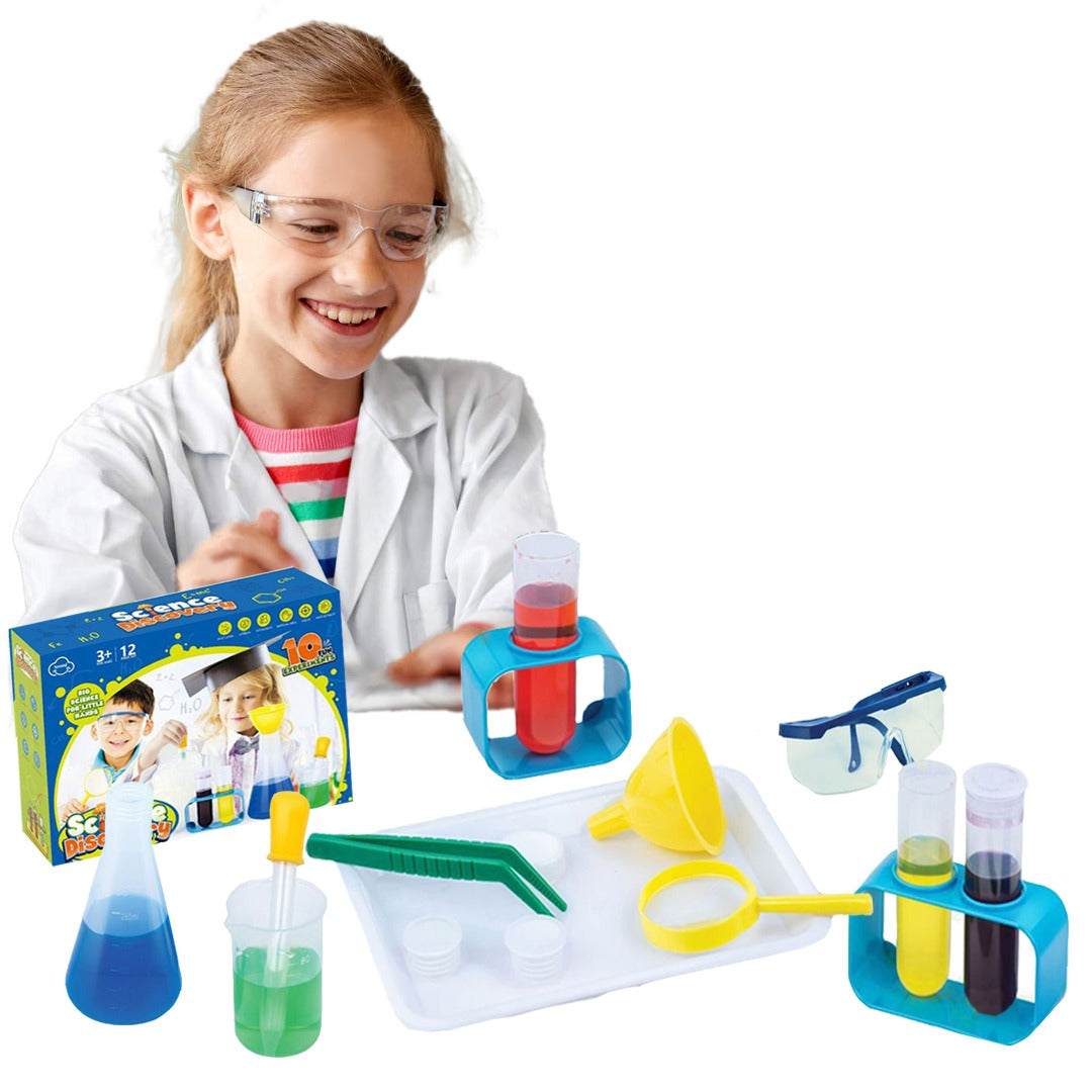 Chemical Experiments Contained Child Amazon Best Selling Toys Educational Cognitive Toy Kid Science Experimental Sets, Science Kit For Kids, Ages 6 Years Plus