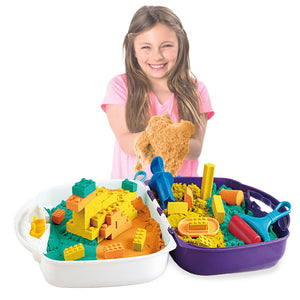 Coo11 Baby safe eco-friendly sand castle building kit toy sand Sandbox Toys for Boys Girls, Sand Molds Beach Toys Set for Kids, Sand Toys, Beach Shovel Tool Kit