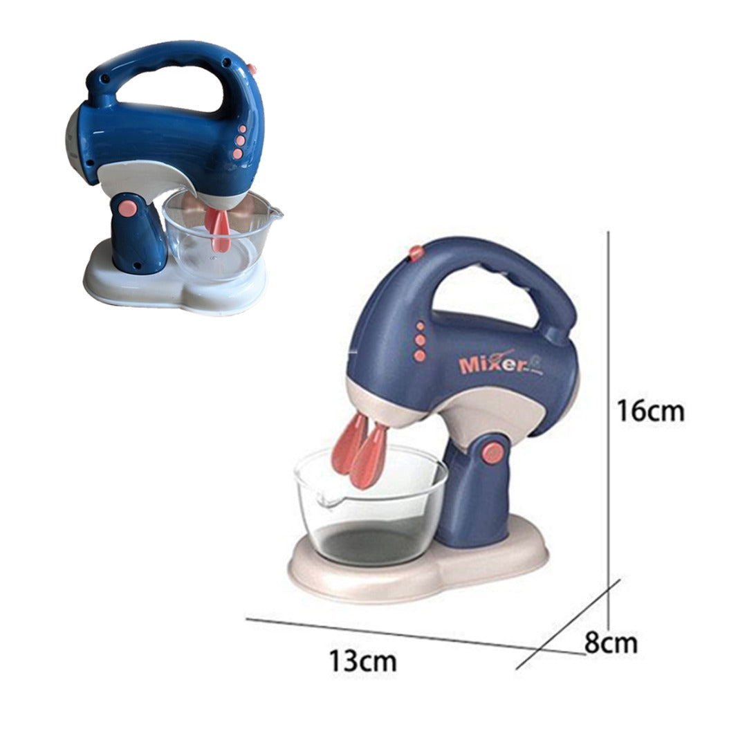 Coo11 Kids Toaster Mixer Blender Kitchen Appliances Toy, Kids Kitchen Pretend Play Set with Coffee Maker Machine,Toaster, Blender & Mixer with Realistic Light and Sounds, Play Kitchen Set for Kids