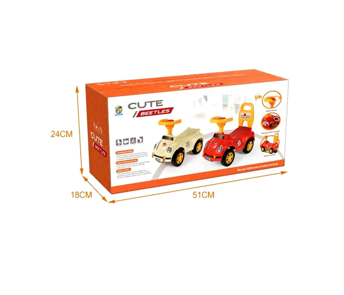 Coo11 Kids Ride-on Push Car, High Quality, Ergonomic and Safe Design, Lightweight, Portable, Improves Skills Development, Perfect Gift for Boys & Girls, Suitable for 19-36 months