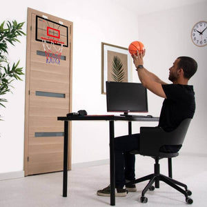 Coo11 Kids Basketball Hoop, Dream Travel Basketball Rim Goal Wall Mounted Basketball Hoop Indoor Outdoor Hanging Basketball Hoop, 40x26 centimeter
