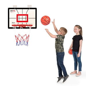 Coo11 Kids Basketball Hoop, Dream Travel Basketball Rim Goal Wall Mounted Basketball Hoop Indoor Outdoor Hanging Basketball Hoop, 40x26 centimeter