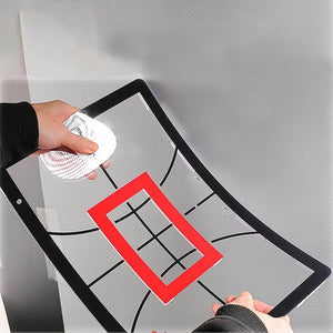 Coo11 Kids Basketball Hoop, Dream Travel Basketball Rim Goal Wall Mounted Basketball Hoop Indoor Outdoor Hanging Basketball Hoop, 40x26 centimeter