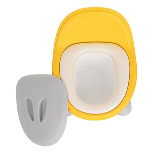 Coo11 Child's Portable Potty Training Toilet Seat with Lid, Baby Potty Trainer For Toddler, Improves Child Development, Non Slip, Lightweight, Easy to Clean and Carry, Convenient for 1 year to 6 Years