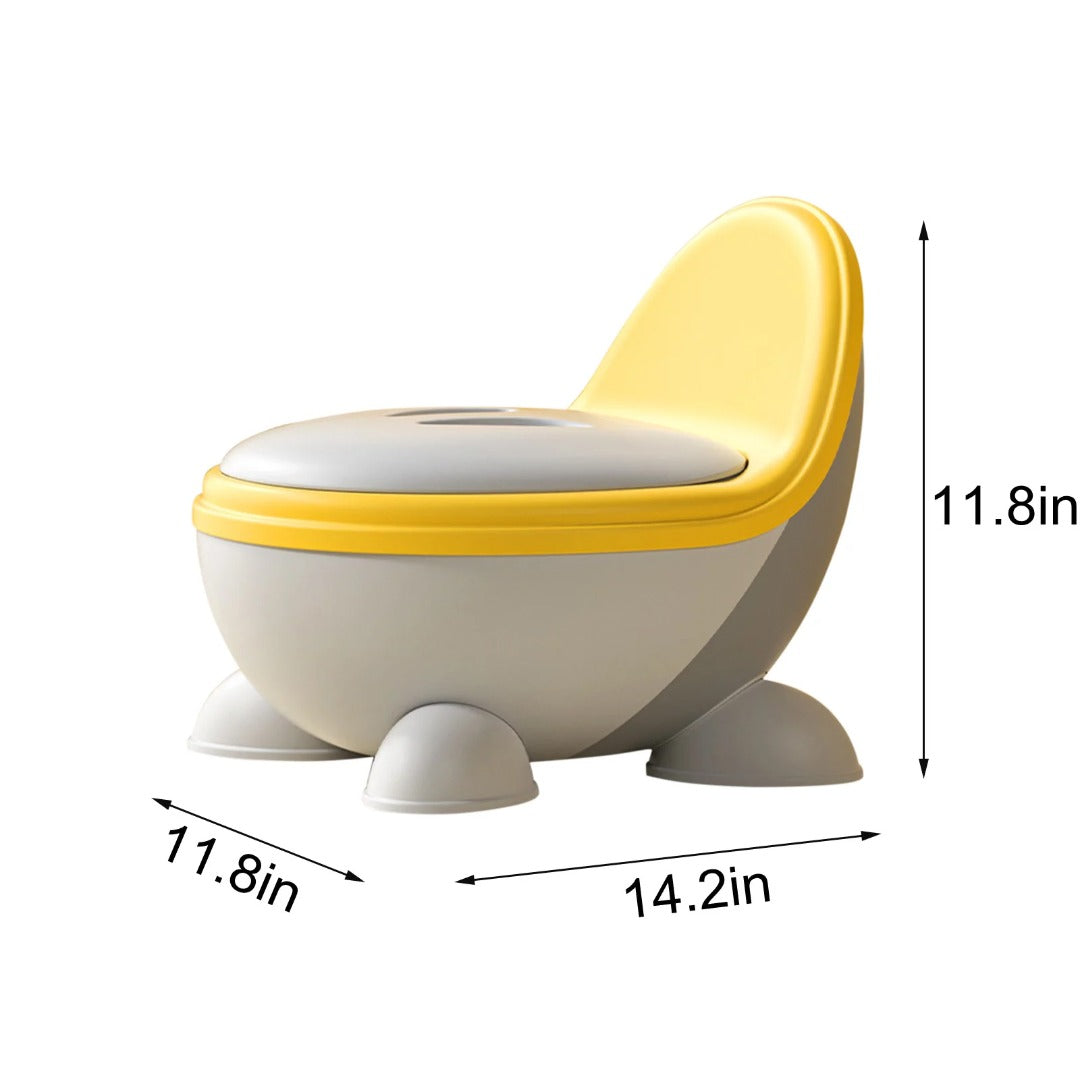 Coo11 Child's Portable Potty Training Toilet Seat with Lid, Baby Potty Trainer For Toddler, Improves Child Development, Non Slip, Lightweight, Easy to Clean and Carry, Convenient for 1 year to 6 Years