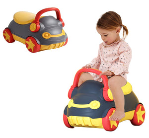 Sobear Portable Potty Training Toilet Car Shaped Seat for Boys and Girls, Anti-Slip, Easy to Clean, Lightweight, Fun Design, Easy to Take Everywhere, Picnic, Travelling, Park, Indoor, Outdoor