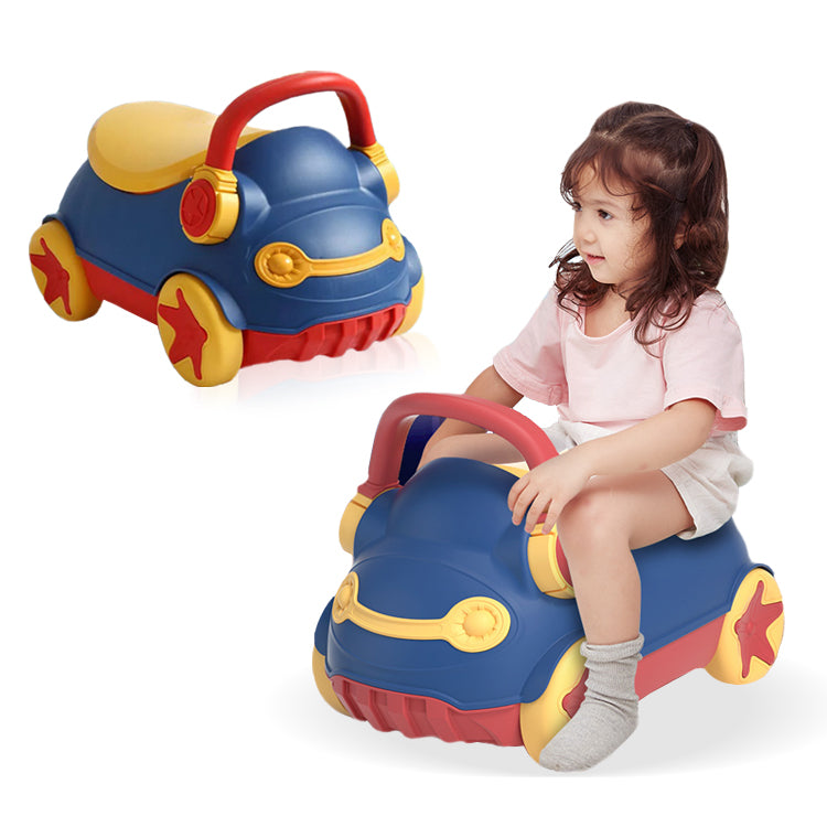 Coo11 Portable Potty Training Toilet Car Shaped Seat for Boys and Girls, Anti-Slip, Easy to Clean, Lightweight, Fun Design, Easy to Take Everywhere, Picnic, Travelling, Park, Indoor, Outdoor