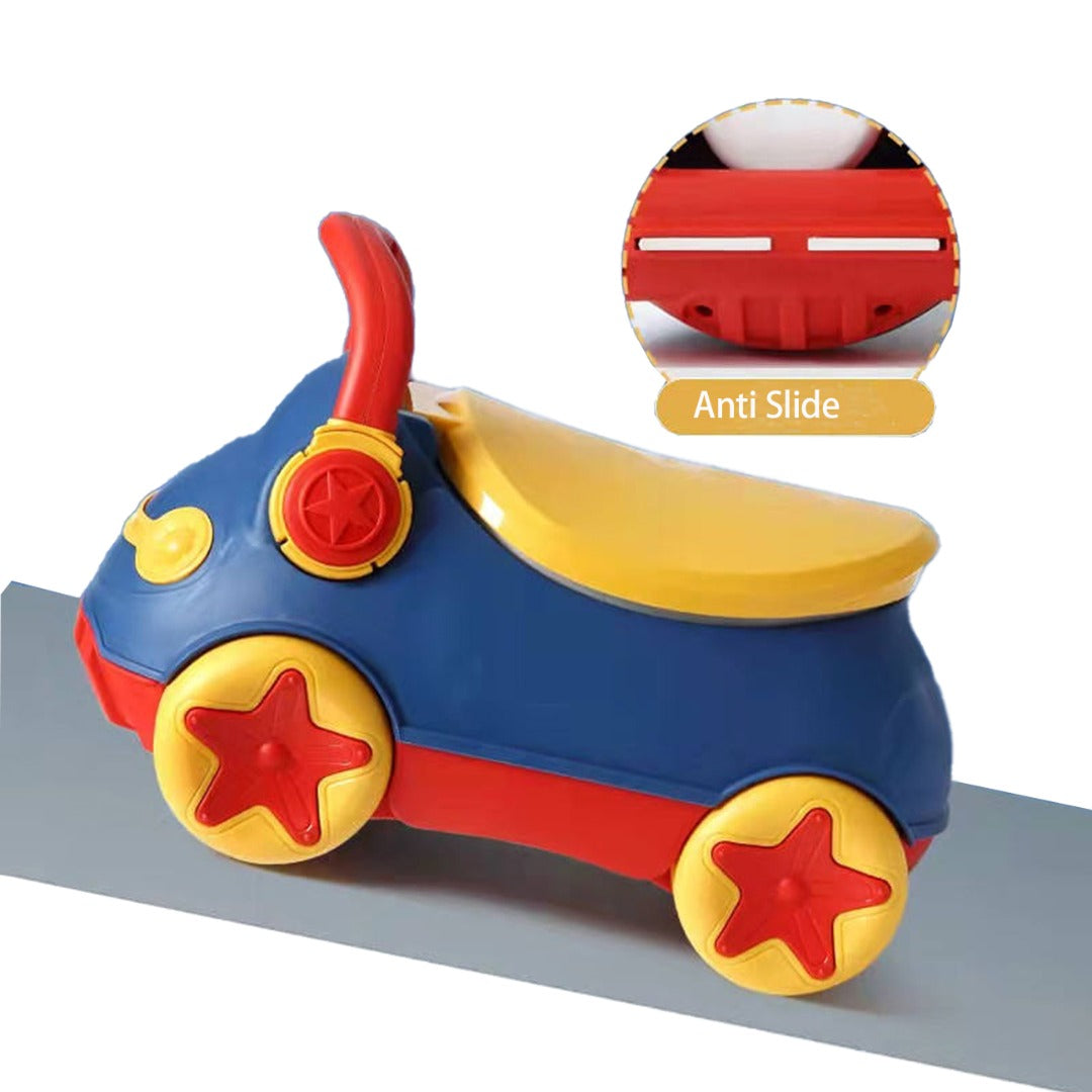 Coo11 Portable Potty Training Toilet Car Shaped Seat for Boys and Girls, Anti-Slip, Easy to Clean, Lightweight, Fun Design, Easy to Take Everywhere, Picnic, Travelling, Park, Indoor, Outdoor