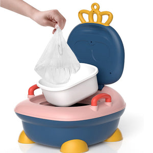 Sobear Potty Trainer Toddlers Toilet Chair Seat For Kids, Anti-Slip, Easy to Take Anywhere, Portable, Comfortable, Travel Convenient,Easy to Clean Perfect Potty Seats for Boys & Girls, Suitable for 3+